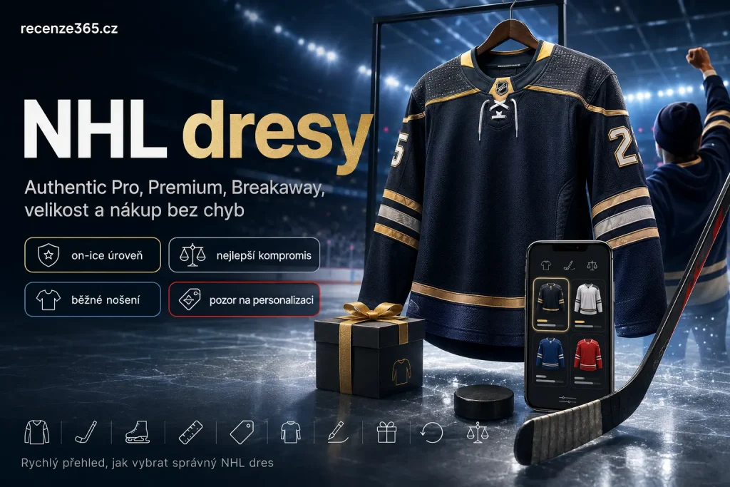 NHL dresy, NHL dres recenze, Fanatics NHL dresy, Fanatics Authentic Pro dres, Fanatics Premium dres, Fanatics Breakaway dres, originální NHL dres, hráčský NHL dres, čistý NHL dres, vlastní NHL dres, NHL dres velikost, dámské NHL dresy, kde koupit NHL dres v Česku, NHL dres jako dárek, Premium versus Breakaway, Authentic Pro versus Premium, hokejový dres NHL, fanouškovský dres NHL, oficiální NHL merchandise