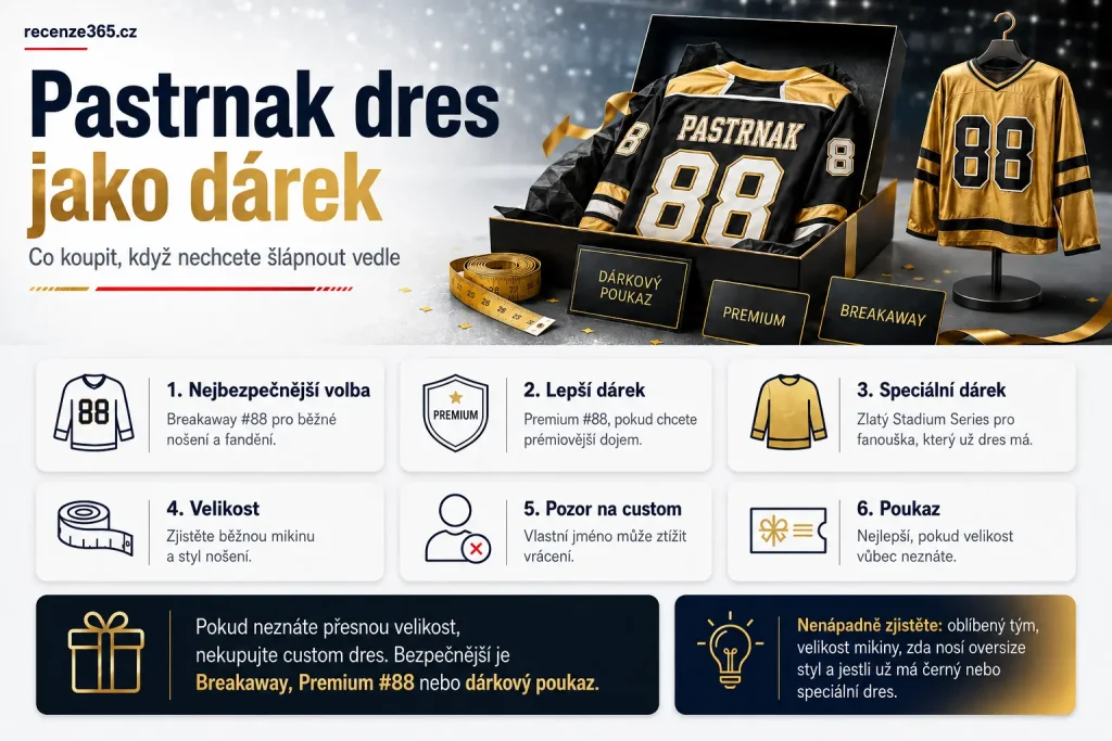 David Pastrnak dres jako dárek, Pastrnak dres dárek, NHL dres Pastrnak pro fanouška, co koupit fanouškovi Davida Pastrňáka, Pastrnak #88 dres dárek, Fanatics Premium Pastrnak dárek, Breakaway Pastrnak dárek, zlatý Stadium Series Pastrnak dárek, Pastrnak dres velikost dárek, David Pastrnak jersey gift, Boston Bruins dres jako dárek, NHL dres pro muže, dámský Pastrnak dres dárek