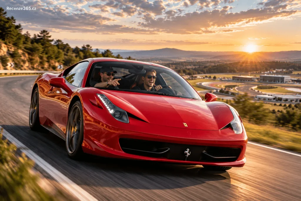 Jízda ve Ferrari na Adrop.cz – Ferrari 458 Italia recenze, zážitková jízda Ferrari, Ferrari 570 koní, jízda supersportem Praha a Most, Ferrari na silnici, Ferrari na okruhu, dárkový poukaz na Ferrari, auto-moto zážitek a zkušenosti zákazníků Adrop.cz.