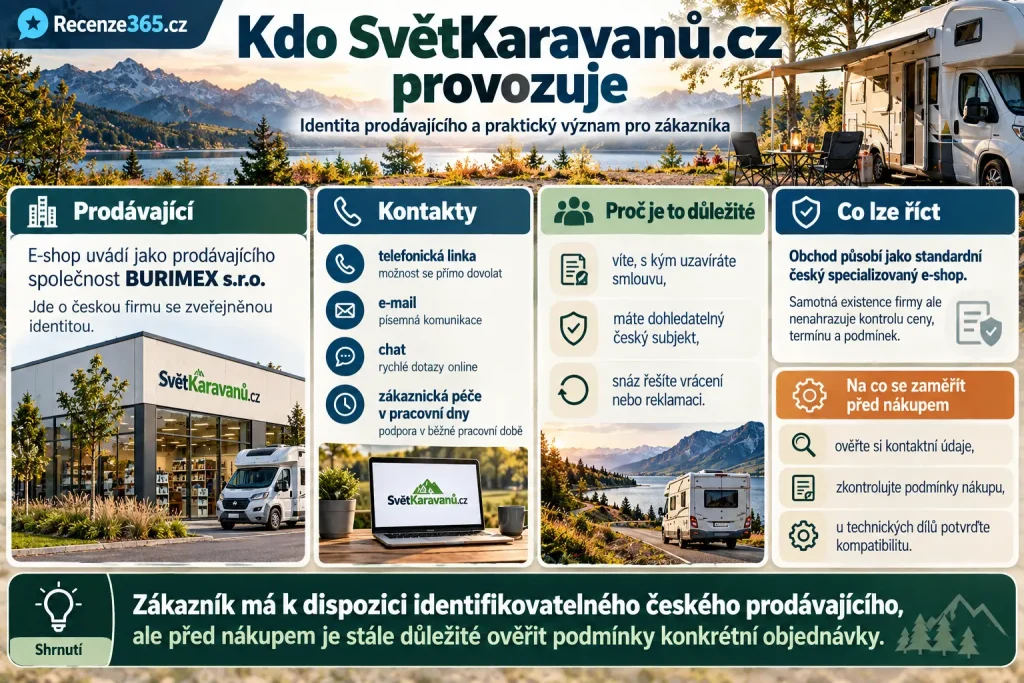 Nejdůležitější údaje před nákupem Svět karavanů recenze, SvětKaravanů.cz přehled, osobní odběr, doprava zdarma, vrácení zboží, reklamace, zákaznické recenze, Heureka, Zboží.cz, provozovatel obchodu, karavanové příslušenství, důležité informace před objednávkou, recenze e-shopu pro karavany.